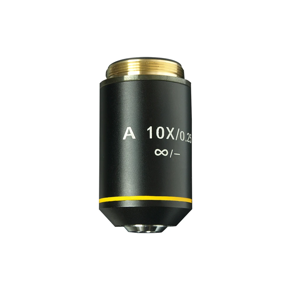 High Quality 10X Plan Infinity Achromatic Objective Lens for Biological Microscope Lens Accessories Standard RMS
High Quality 10X Plan Infinity Achromatic Objective Lens for Biological Microscope Lens Accessories Standard RMS