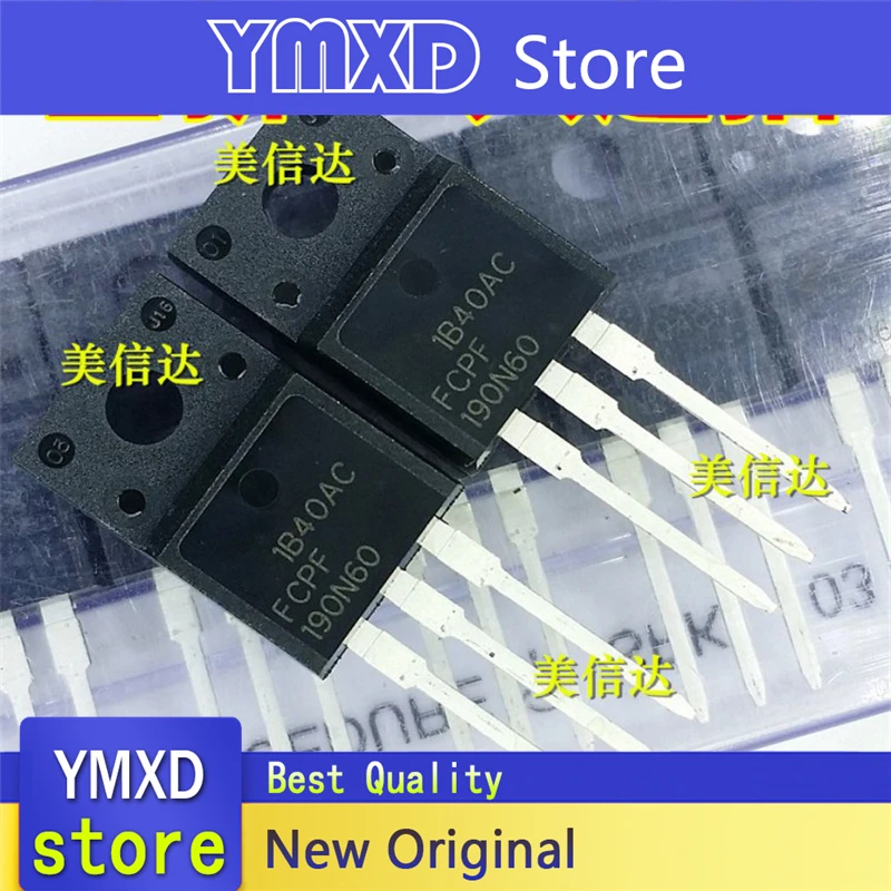 10pcs/lot New Original FCPF190N60 190N60 Field Effect Tube TO TO220F In Stock
10pcs/lot New Original FCPF190N60 190N60 Field Effect Tube TO TO220F In Stock
