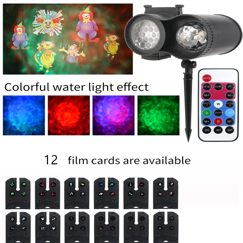 LED Outdoor Waterproof Christmas Projection Light 12 Patterns Snowflake Party Garden Garden Decoration
LED Outdoor Waterproof Christmas Projection Light 12 Patterns Snowflake Party Garden Garden Decoration
