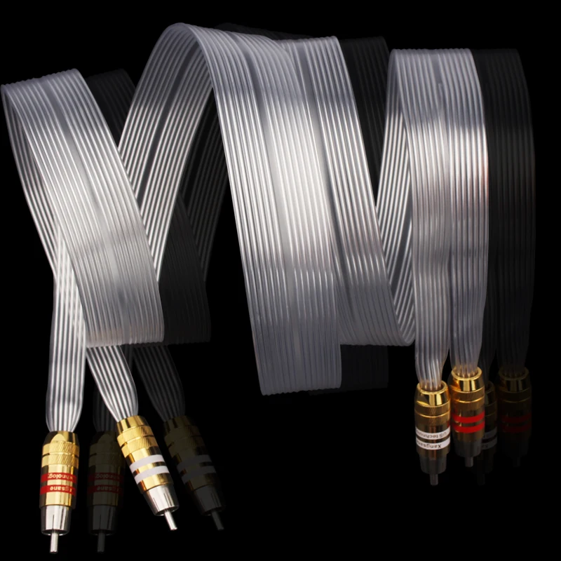 Hifi 14 Core Silver Plated Amplifier Subwoofer Home Theater CD Audio RCA Cable - HiFi RCA Cables
Hifi 14 Core Silver Plated Amplifier Subwoofer Home Theater CD Audio RCA Cable - HiFi RCA Cables