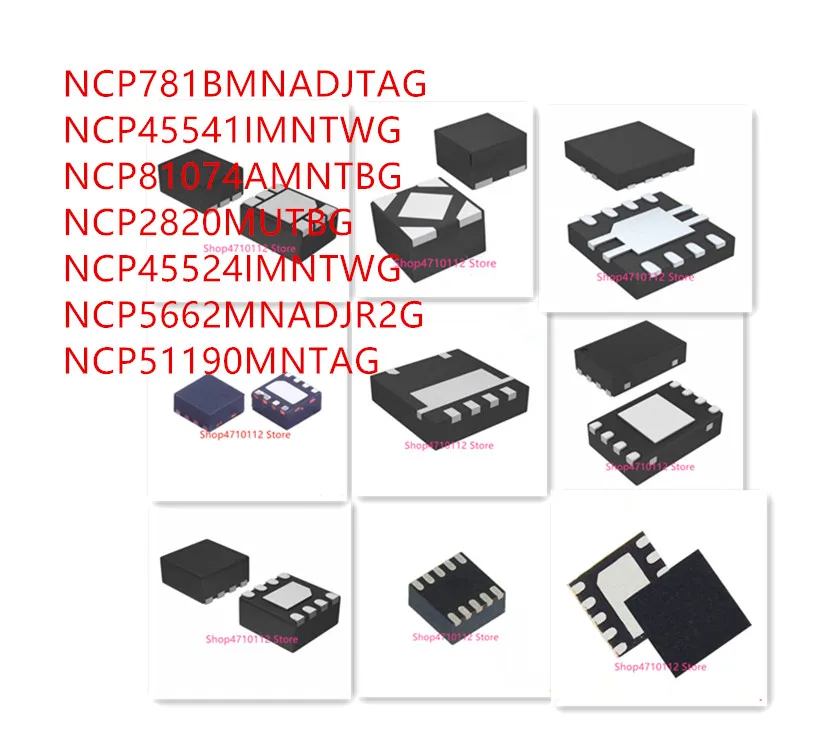 10 шт. NCP781BMNADJTAG NCP45541IMNTWG NCP81074AMNTBG NCP2820MUTBG NCP45524IMNTWG NCP5662MNADJR2G NCP51190MNTAG IC
10 шт. NCP781BMNADJTAG NCP45541IMNTWG NCP81074AMNTBG NCP2820MUTBG NCP45524IMNTWG NCP5662MNADJR2G NCP51190MNTAG IC