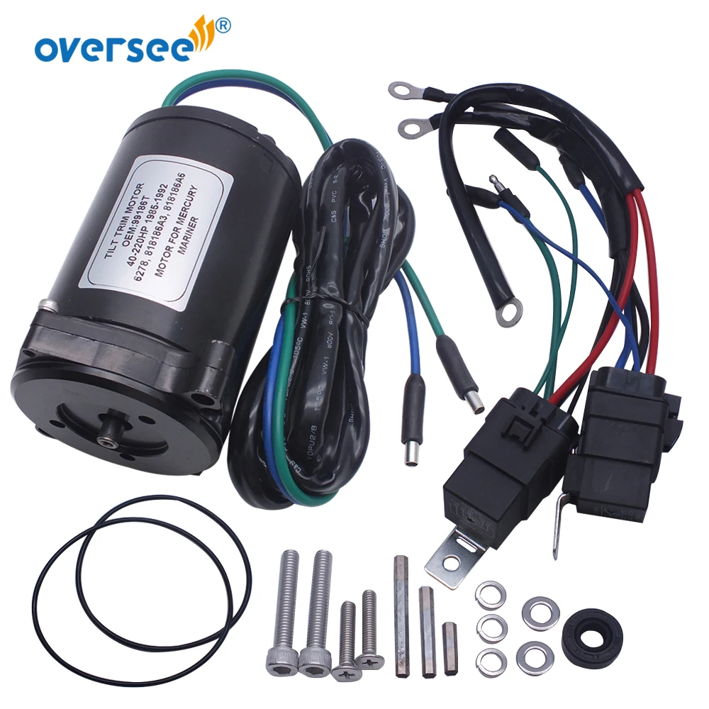 99186T Tilt Trim Motor For Mercury Outboard Engine 4T 45-50-55-60-65-70-75-80-90 HP 2 Wire 818186A3;826729A08
99186T Tilt Trim Motor For Mercury Outboard Engine 4T 45-50-55-60-65-70-75-80-90 HP 2 Wire 818186A3;826729A08