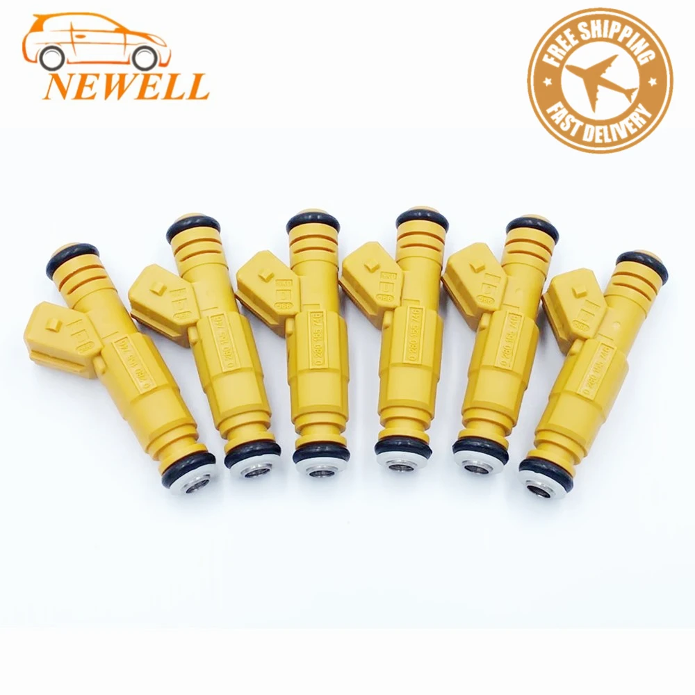 6PCS New 87-98 for JEEP 4.0L TYPE III for Volvo 2.9L V90 960 S90 VORTEC CHEVY 2500 3500 Fuel Injector 0280155746 9454555 1275194
6PCS New 87-98 for JEEP 4.0L TYPE III for Volvo 2.9L V90 960 S90 VORTEC CHEVY 2500 3500 Fuel Injector 0280155746 9454555 1275194