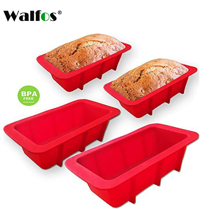 WALFOS Non Stick Silicone Baking Pan Toast Bread Cake Mold Cupcake Oven Baking Mould Cake Decorating Tools Kitchen Accessories
WALFOS Non Stick Silicone Baking Pan Toast Bread Cake Mold Cupcake Oven Baking Mould Cake Decorating Tools Kitchen Accessories