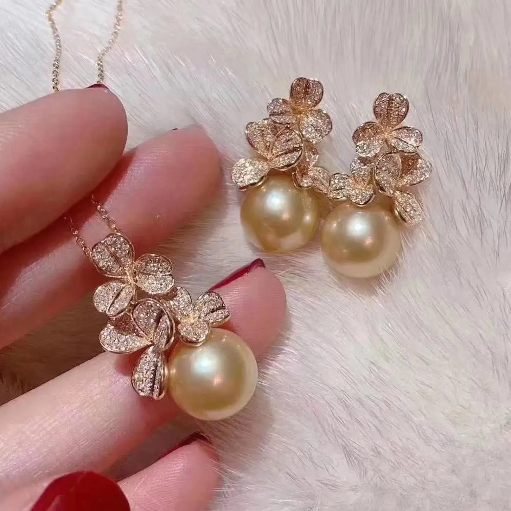 Flower 925 Sterling Silver Pendant Earrings Set Base Mounts Findings Beautiful Jewelry Set Parts Fittings Women's Accessories
Flower 925 Sterling Silver Pendant Earrings Set Base Mounts Findings Beautiful Jewelry Set Parts Fittings Women's Accessories