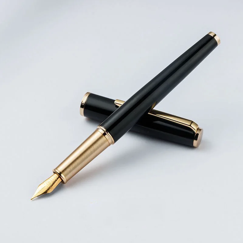Luxury 96 Fountain Pen Classic Number 5 Schmidt Nib Black EF Stationery Office School Supplies Golden Ink Pens
Luxury 96 Fountain Pen Classic Number 5 Schmidt Nib Black EF Stationery Office School Supplies Golden Ink Pens