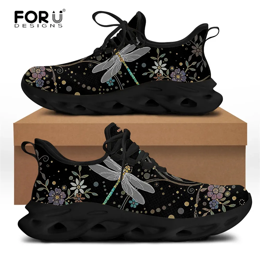 FORUDESIGNS Cute 3D Animal Dragonfly Black Fashion Men Casual Shoes Flats Comfortable Breathable Men's Lace Up Walking Footwear
FORUDESIGNS Cute 3D Animal Dragonfly Black Fashion Men Casual Shoes Flats Comfortable Breathable Men's Lace Up Walking Footwear