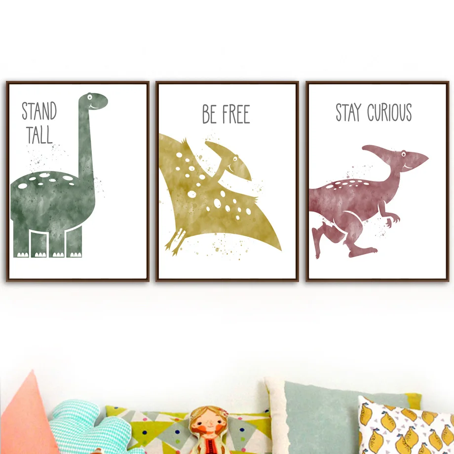 Cute Dinosaur Cartoon Animal Quote Nursery Nordic Posters And Prints Wall Art Canvas Painting Wall Pictures Baby Kids Room Decor
Cute Dinosaur Cartoon Animal Quote Nursery Nordic Posters And Prints Wall Art Canvas Painting Wall Pictures Baby Kids Room Decor