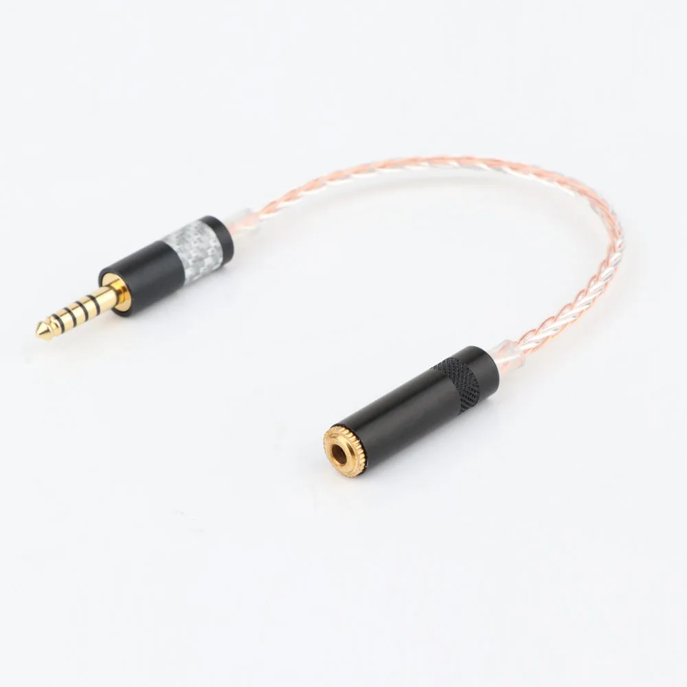 Preffair E5022 HIFI 4.4MM Balanced Headphone Adapter Audio Cable 4.4 to 3.5mm Female 3.5mm Female to 4.4mm Male HIfi Music
Preffair E5022 HIFI 4.4MM Balanced Headphone Adapter Audio Cable 4.4 to 3.5mm Female 3.5mm Female to 4.4mm Male HIfi Music