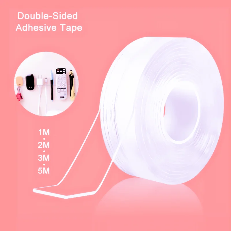 Nano Double-Sided Tape Seamless Waterproof Tape Suitable For Bathroom Bathtub Kitchen Sink Sticker Household Self Adhesive Tapes
Nano Double-Sided Tape Seamless Waterproof Tape Suitable For Bathroom Bathtub Kitchen Sink Sticker Household Self Adhesive Tapes