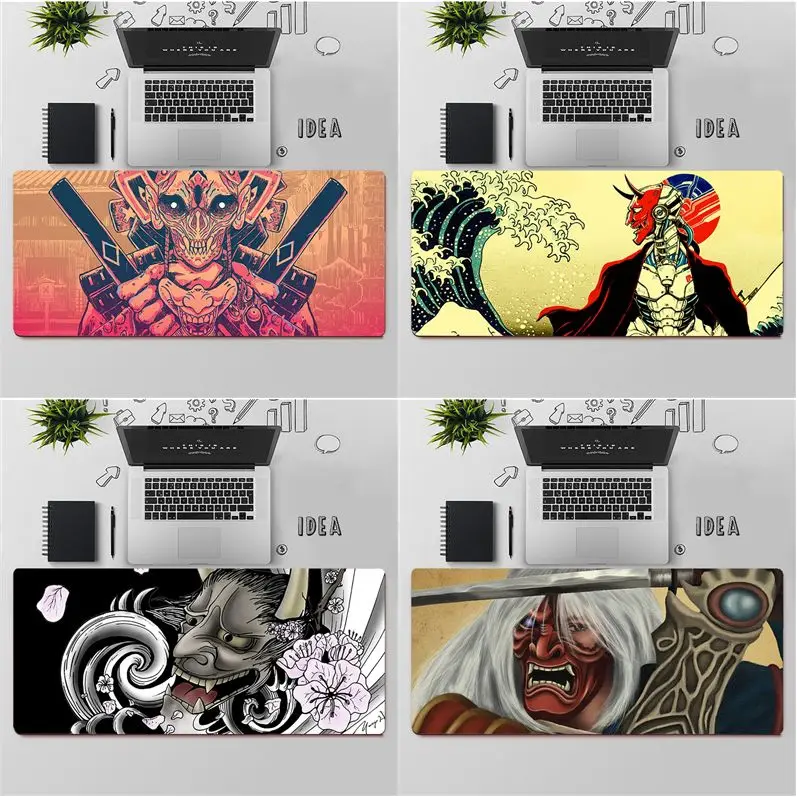 FHNBLJ High Quality Japanese samurai oni mask Silicone large small Pad to Mouse Game Rubber Computer Gaming mousepad
FHNBLJ High Quality Japanese samurai oni mask Silicone large small Pad to Mouse Game Rubber Computer Gaming mousepad