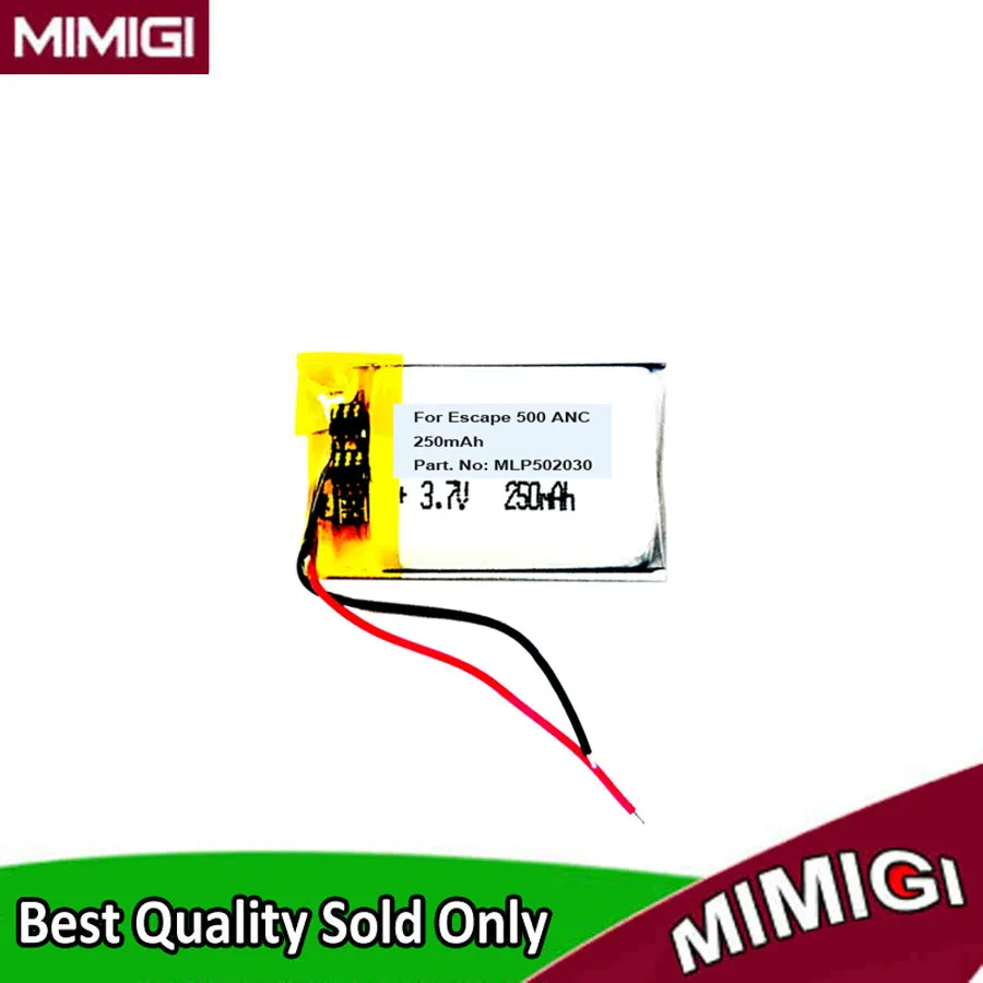 250mAh MLP502030 Battery For Motorola Escape 500 ANC 800 SH040 SH043 Bluetooth Headset Headphone
250mAh MLP502030 Battery For Motorola Escape 500 ANC 800 SH040 SH043 Bluetooth Headset Headphone