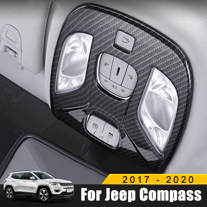 For Jeep Compass 2th 2017 2018 2019 2020 ABS Carbon Car Front Reading Light Cover Frame Case Trim Sticker Decoration Accessories
For Jeep Compass 2th 2017 2018 2019 2020 ABS Carbon Car Front Reading Light Cover Frame Case Trim Sticker Decoration Accessories