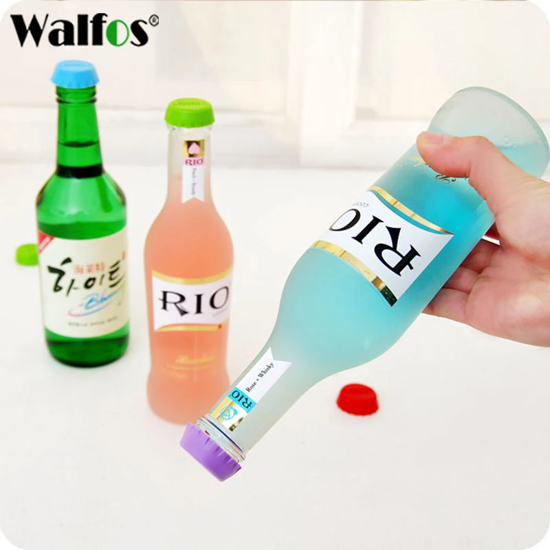 WALFOS 6Pcs Silicone Wine Stopper Leak Free Fresh Keeping Sealer Beer Beverage Champagne Red Wine Bottle Cork Cap Bottle Cover
WALFOS 6Pcs Silicone Wine Stopper Leak Free Fresh Keeping Sealer Beer Beverage Champagne Red Wine Bottle Cork Cap Bottle Cover