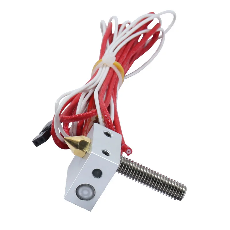 3D printer accessories mk8/mk7 extruder kit with thermistor 1.75/0.4mm nozzle, cord length 1 meter
3D printer accessories mk8/mk7 extruder kit with thermistor 1.75/0.4mm nozzle, cord length 1 meter