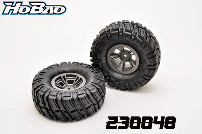 Original OFNA/HOBAO RACING 230048 Wheels & Tires Set (1.9") , 2 pcs. For 1/10 HYPER DC-1 TRAIL TRUCK
Original OFNA/HOBAO RACING 230048 Wheels & Tires Set (1.9") , 2 pcs. For 1/10 HYPER DC-1 TRAIL TRUCK