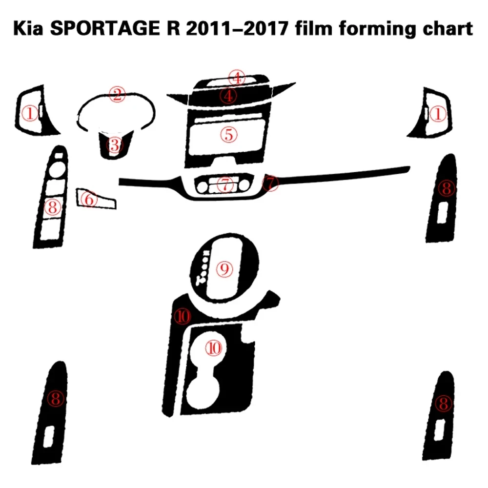 Аксессуары для интерьера автомобиля, наклейка 5D из углеродного волокна для KIA Sportage R 2011-2017, внутренняя Центральная панель управления, Стайлинг дверных ручек
Аксессуары для интерьера автомобиля, наклейка 5D из углеродного волокна для KIA Sportage R 2011-2017, внутренняя Центральная панель управления, Стайлинг дверных ручек