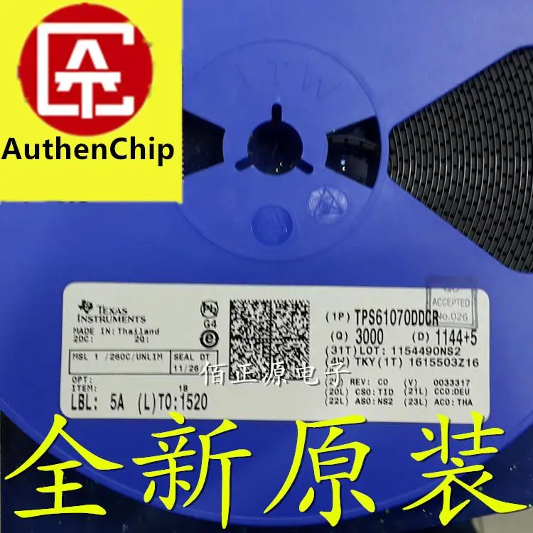 10pcs 100% orginal new in stock TPS61070DDCR TSOT23-6 screen printing AUH boost converter
10pcs 100% orginal new in stock TPS61070DDCR TSOT23-6 screen printing AUH boost converter