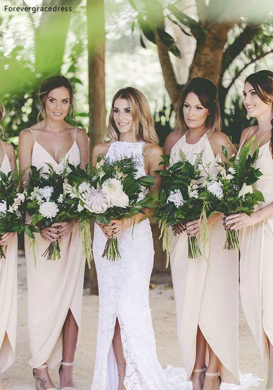 2019 Cheap Bohemian Chiffon Bridesmaid Dress V-neck Garden Country Formal Wedding Party Guest Maid of Honor Gown Plus Size
2019 Cheap Bohemian Chiffon Bridesmaid Dress V-neck Garden Country Formal Wedding Party Guest Maid of Honor Gown Plus Size