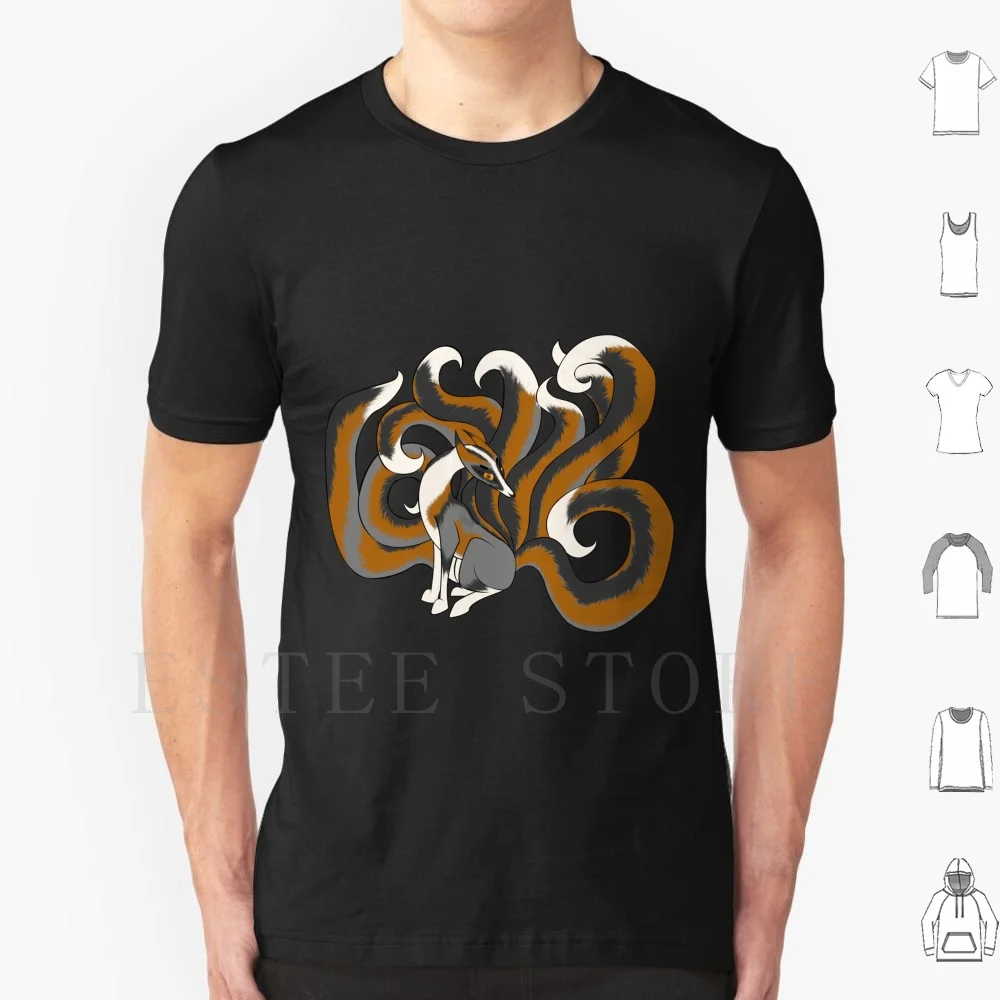 Nine Tailed Platinum Cross Fox T Shirt Print Cotton Platinum Cross Fox Ketsune Nine Tail
Nine Tailed Platinum Cross Fox T Shirt Print Cotton Platinum Cross Fox Ketsune Nine Tail