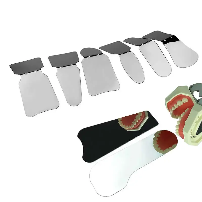 Dental Orthodontic Double-Sided Mirrors Reflector Dentistry Intra Oral Stainless Steel Autoclavable Dental Photography Mirrors
Dental Orthodontic Double-Sided Mirrors Reflector Dentistry Intra Oral Stainless Steel Autoclavable Dental Photography Mirrors