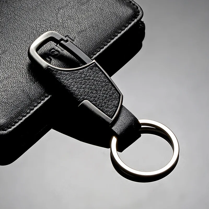 Luxury Leather Men Keychain Black Clasp Creative DIY Keyring Holder Car Key Chain For Men Jewelry Gift
Luxury Leather Men Keychain Black Clasp Creative DIY Keyring Holder Car Key Chain For Men Jewelry Gift