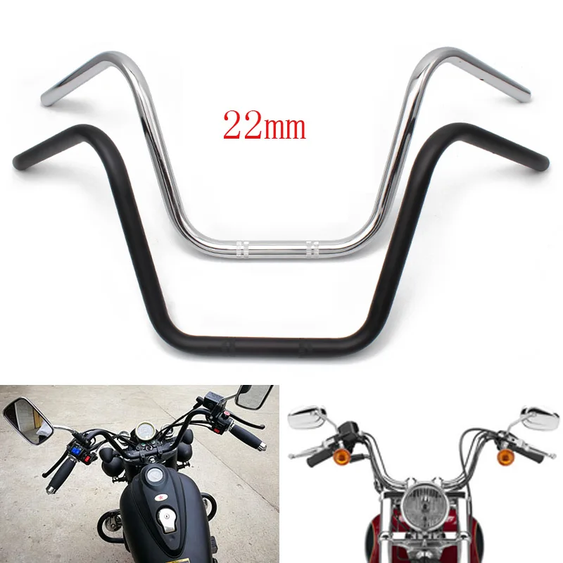 Универсальные стальные рули для мотоциклов Honda Kawasaki Suzuki Harley Chopper Bobber Cafe Racer, 22 мм, 7/8 дюйма
Универсальные стальные рули для мотоциклов Honda Kawasaki Suzuki Harley Chopper Bobber Cafe Racer, 22 мм, 7/8 дюйма