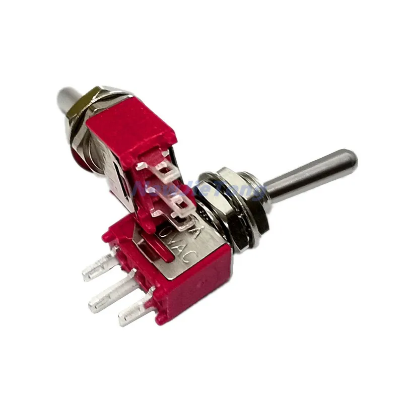 5 шт. SH TS-4 ON-ON, 3 контакта, 2 положения SPDT, 5 мм, 1,5 А, 250 В переменного тока, сверхминиатюрные тумблеры для монтажа на панели
5 шт. SH TS-4 ON-ON, 3 контакта, 2 положения SPDT, 5 мм, 1,5 А, 250 В переменного тока, сверхминиатюрные тумблеры для монтажа на панели