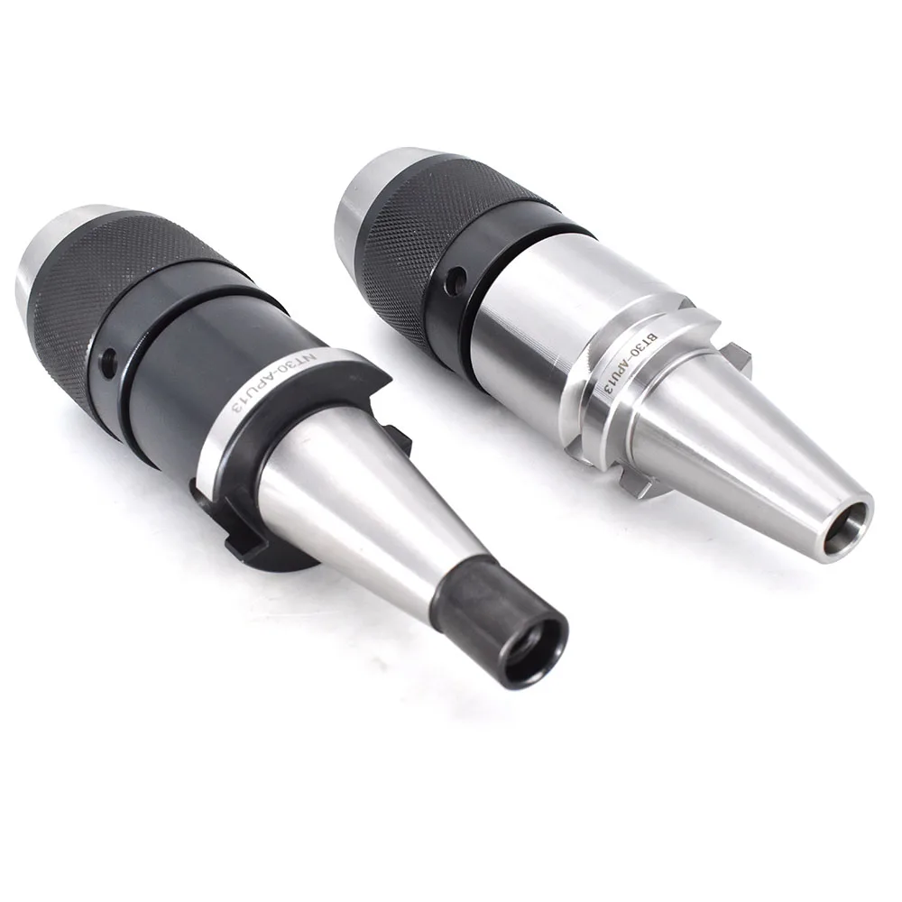 NT30 BT30 BT40 NT40 APU16(1-16mm) APU13(1-13mm) NT40 APU16 arbor keyless dirll chuck self-tight holder for CNC machine tools
NT30 BT30 BT40 NT40 APU16(1-16mm) APU13(1-13mm) NT40 APU16 arbor keyless dirll chuck self-tight holder for CNC machine tools
