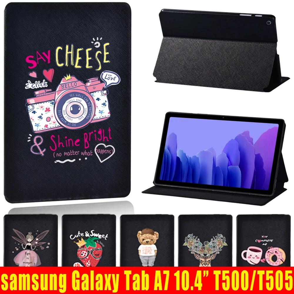For Samsung Galaxy Tab A7 2020 10.4 Inch SM-T500 SM-T505 PU Leather Folding Fashion Cover Funda Para Tablet for Samsung Tab A7
For Samsung Galaxy Tab A7 2020 10.4 Inch SM-T500 SM-T505 PU Leather Folding Fashion Cover Funda Para Tablet for Samsung Tab A7