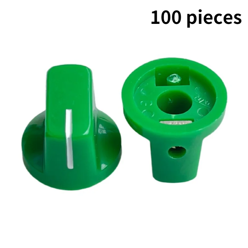 Green 100x Guitar AMP Effect Pedal Knobs Davies 1510 Style Pointer Knob 1/4" 6.4mm Shaft Potentiometer Knob for Pots
Green 100x Guitar AMP Effect Pedal Knobs Davies 1510 Style Pointer Knob 1/4" 6.4mm Shaft Potentiometer Knob for Pots