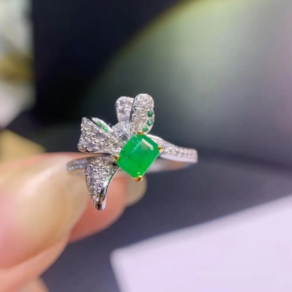 Sterling Silver Emerald Cut Emerald Ring, S925 Sterling Silver Dainty Ring,5x4mm Emerald Cut Birthstone Ring
Sterling Silver Emerald Cut Emerald Ring, S925 Sterling Silver Dainty Ring,5x4mm Emerald Cut Birthstone Ring