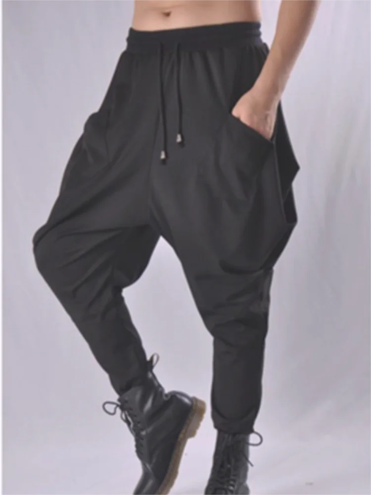 Men's Harlan Pants Fall Solid Color Elastic Waist Low Grade Individual Sagging Loose Youth Fashion Wide Hip Slim Pants
Men's Harlan Pants Fall Solid Color Elastic Waist Low Grade Individual Sagging Loose Youth Fashion Wide Hip Slim Pants