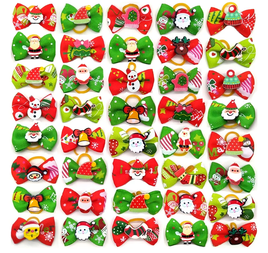 New Christmas pet head flower band dog Teddy cute Christmas hair accessories 3pcs
New Christmas pet head flower band dog Teddy cute Christmas hair accessories 3pcs