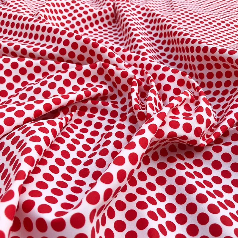 French Fashion Luxury Brand Pink Windbreaker Polka Dot Printed Fabric Cloth for Dress by the Meter Sewing
French Fashion Luxury Brand Pink Windbreaker Polka Dot Printed Fabric Cloth for Dress by the Meter Sewing