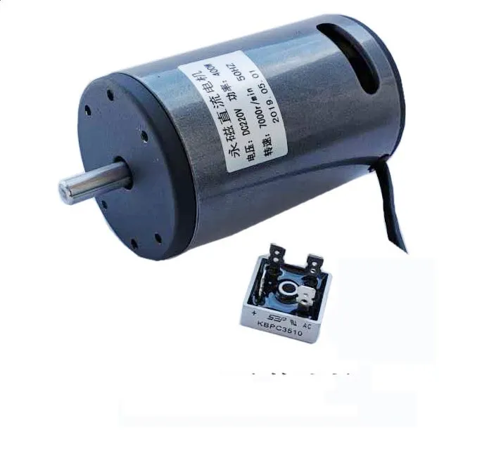 220V permanent magnet DC high-speed motor, silent motor, small motor, speed control motor, forward and reverse motor
220V permanent magnet DC high-speed motor, silent motor, small motor, speed control motor, forward and reverse motor