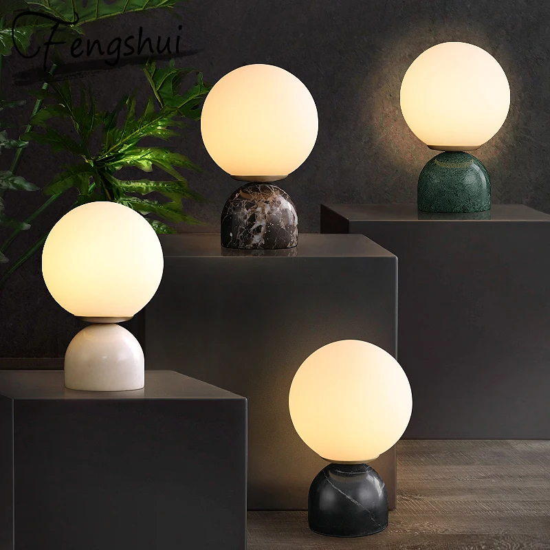 Modern Marble Glass Table Lamp Home Decor Table Lamps Bedroom Bedside Study Hotel Living Room Desk Light Fixture
Modern Marble Glass Table Lamp Home Decor Table Lamps Bedroom Bedside Study Hotel Living Room Desk Light Fixture