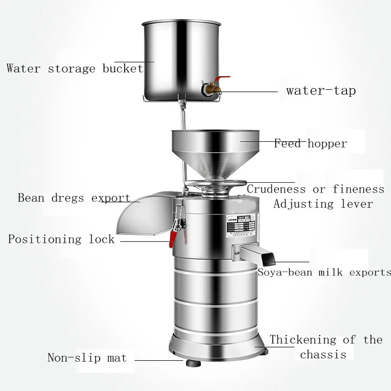 Best selling commercial multi function kitchen refiner / small household fine grinding soybean milk machine at low price
Best selling commercial multi function kitchen refiner / small household fine grinding soybean milk machine at low price