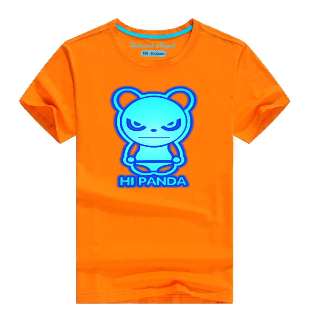 Kids Luminous T-shirt Summer Toddler Baby Clothes Short Sleeve Cotton Cartoon Panda Pattern O-Neck Boys Girls Tops Tee shirt
Kids Luminous T-shirt Summer Toddler Baby Clothes Short Sleeve Cotton Cartoon Panda Pattern O-Neck Boys Girls Tops Tee shirt