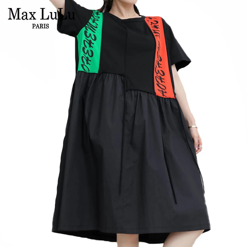 Max LuLu Summer European Fashion Clothing Womens Printed Patchwork Vestidos Ladies Casual Fitness Dresses Female Dress Big Size
Max LuLu Summer European Fashion Clothing Womens Printed Patchwork Vestidos Ladies Casual Fitness Dresses Female Dress Big Size