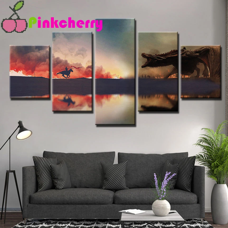 5 Panel Dragon Spitfire 5d diamond painting,full,square,round diamond embroidery 5 Piece mosaic diamond art k1670
5 Panel Dragon Spitfire 5d diamond painting,full,square,round diamond embroidery 5 Piece mosaic diamond art k1670
