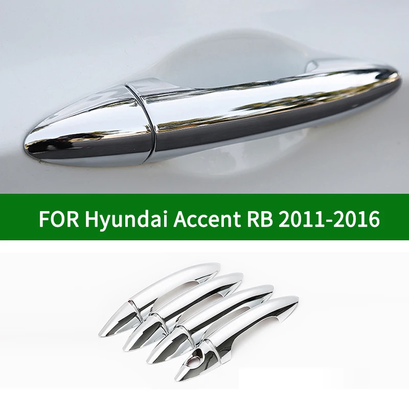 Exterior chrome silver Side Door Handle Cover Trim For Hyundai Accent Blue Solaris i25 Fluidic Verna Grand Avega RB 2011-2016
Exterior chrome silver Side Door Handle Cover Trim For Hyundai Accent Blue Solaris i25 Fluidic Verna Grand Avega RB 2011-2016