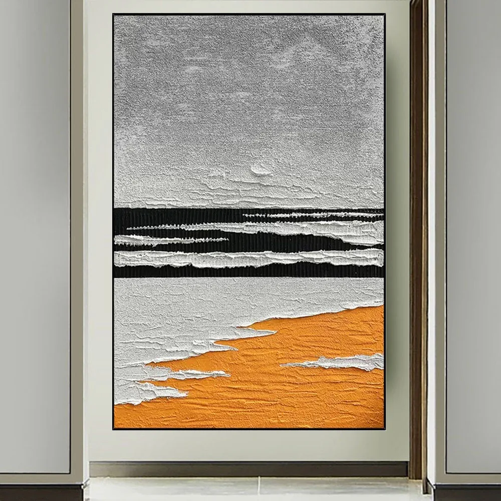 Nordic Home Decor Handmade Oil Painting Orange Gray Texture Wall Art Modern Sofa Wall Decor Abstract Canvas Art Decor For Home
Nordic Home Decor Handmade Oil Painting Orange Gray Texture Wall Art Modern Sofa Wall Decor Abstract Canvas Art Decor For Home
