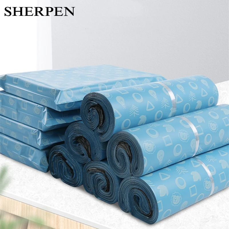 50Pcs Blue Print Courier Bags For Packaging Poly Waterproof Clothing Gifts Post Mailbag Cartoon Envelope Self-Seal Shipping Bags
50Pcs Blue Print Courier Bags For Packaging Poly Waterproof Clothing Gifts Post Mailbag Cartoon Envelope Self-Seal Shipping Bags