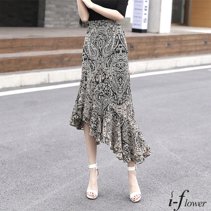 Ruffles Long Chiffon Skirt, Elastic High-Waist Pleated, Asymmetric, Office Lady, Floral Chiffon Skirts, A-Line, Elegant Fashion
Ruffles Long Chiffon Skirt, Elastic High-Waist Pleated, Asymmetric, Office Lady, Floral Chiffon Skirts, A-Line, Elegant Fashion