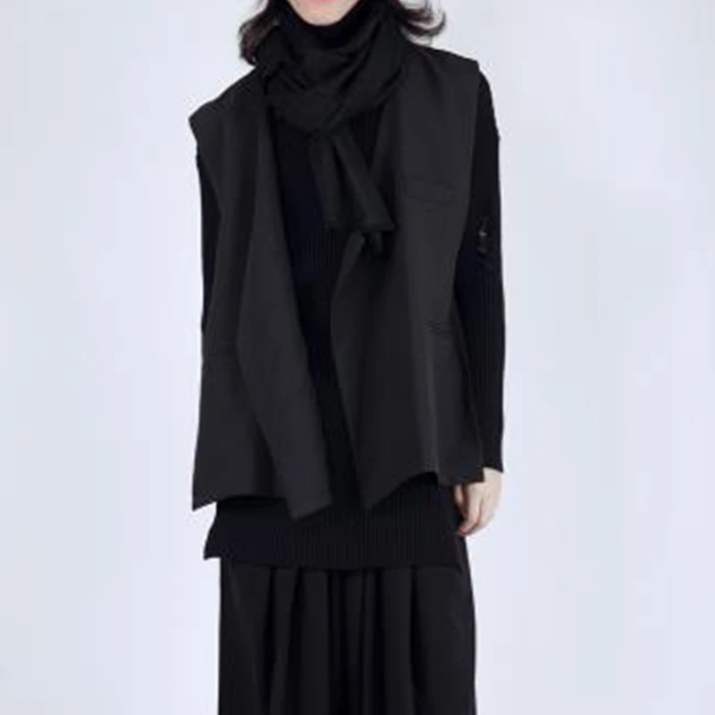 Autumn winter new style of high quality art day department individual character loose and leisure design feels suit waistcoat ti
Autumn winter new style of high quality art day department individual character loose and leisure design feels suit waistcoat ti