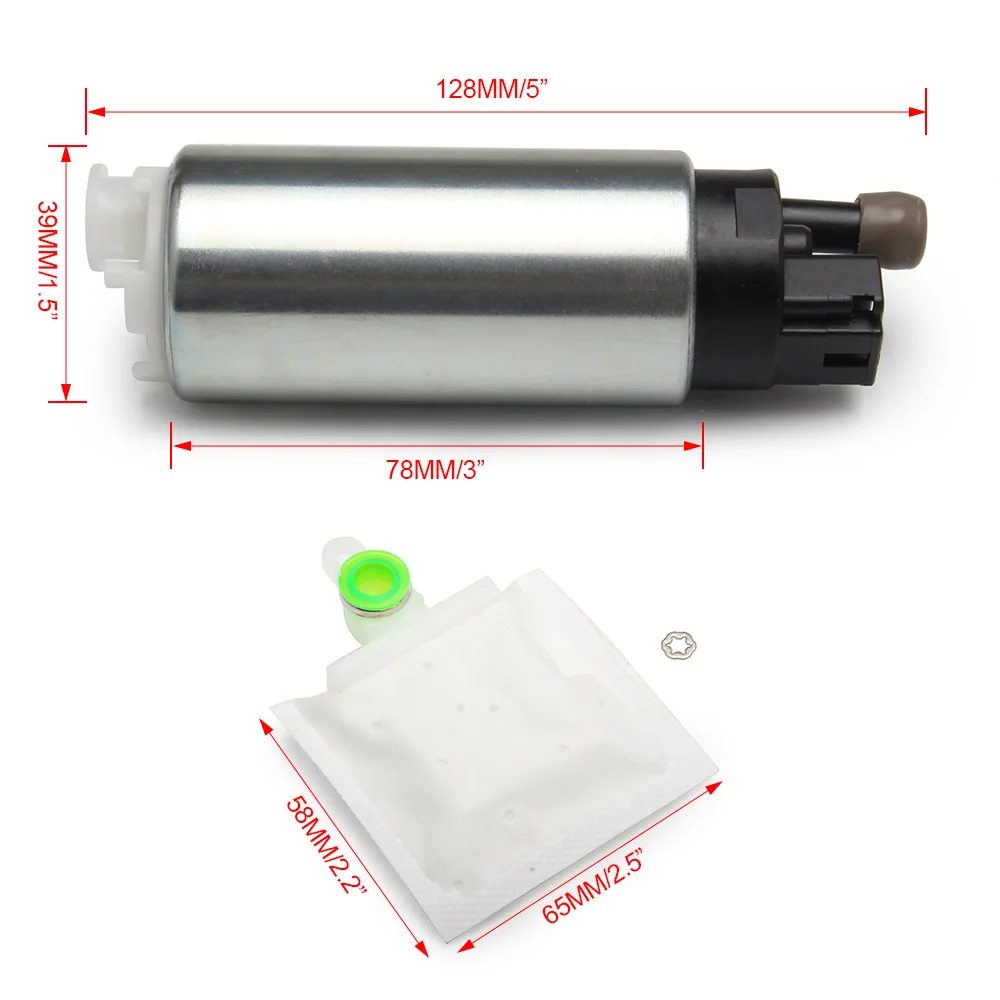 1PC Walbro GSS342 255LPH High Pressure In-Tank Electric Fuel Pump QFS 400-766 with 1PC Universal Wire Harness High Pressure Hose
1PC Walbro GSS342 255LPH High Pressure In-Tank Electric Fuel Pump QFS 400-766 with 1PC Universal Wire Harness High Pressure Hose