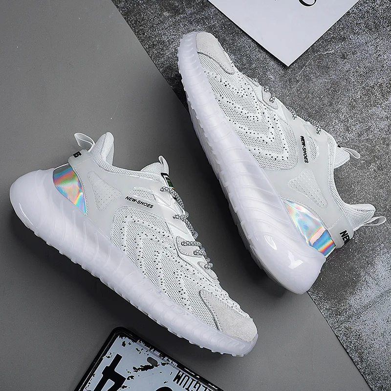 High Quality Brand Men Sneakers Breathable Lace-up Running Shoes Damping Non-slip Fitness Shoes Outdoor Trend Men's sports shoes
High Quality Brand Men Sneakers Breathable Lace-up Running Shoes Damping Non-slip Fitness Shoes Outdoor Trend Men's sports shoes