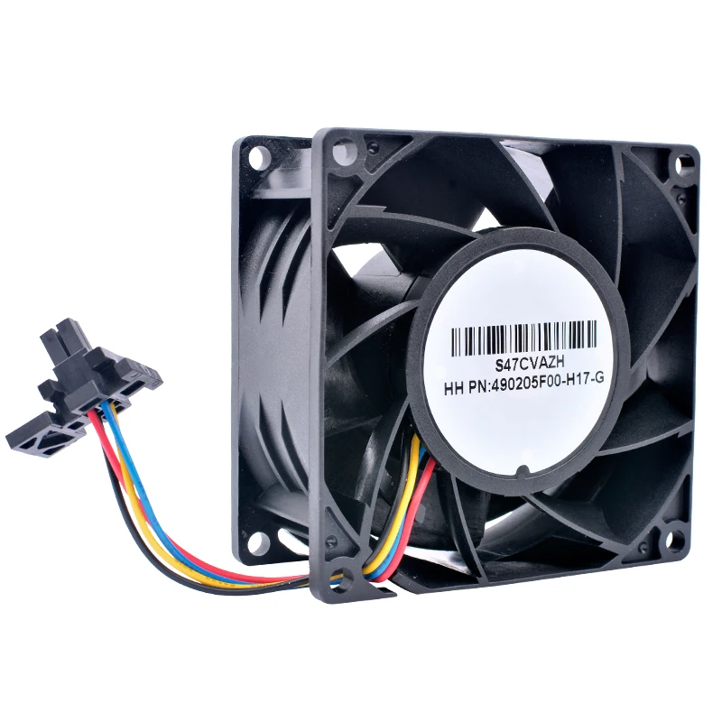 New VF80381BX-Q010-S9H 8cm 80x80x38mm 80mm fan DC12V 50.40W 4 lines High-volume cooling fan suitable for server cabinets
New VF80381BX-Q010-S9H 8cm 80x80x38mm 80mm fan DC12V 50.40W 4 lines High-volume cooling fan suitable for server cabinets
