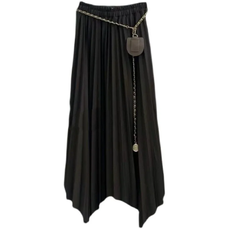 2024 Autumn & Winter New Simple Solid Color Irregular Skirt High Waist Slimming Casual Loose Women Pleated Skirt Free Shipping
2024 Autumn & Winter New Simple Solid Color Irregular Skirt High Waist Slimming Casual Loose Women Pleated Skirt Free Shipping